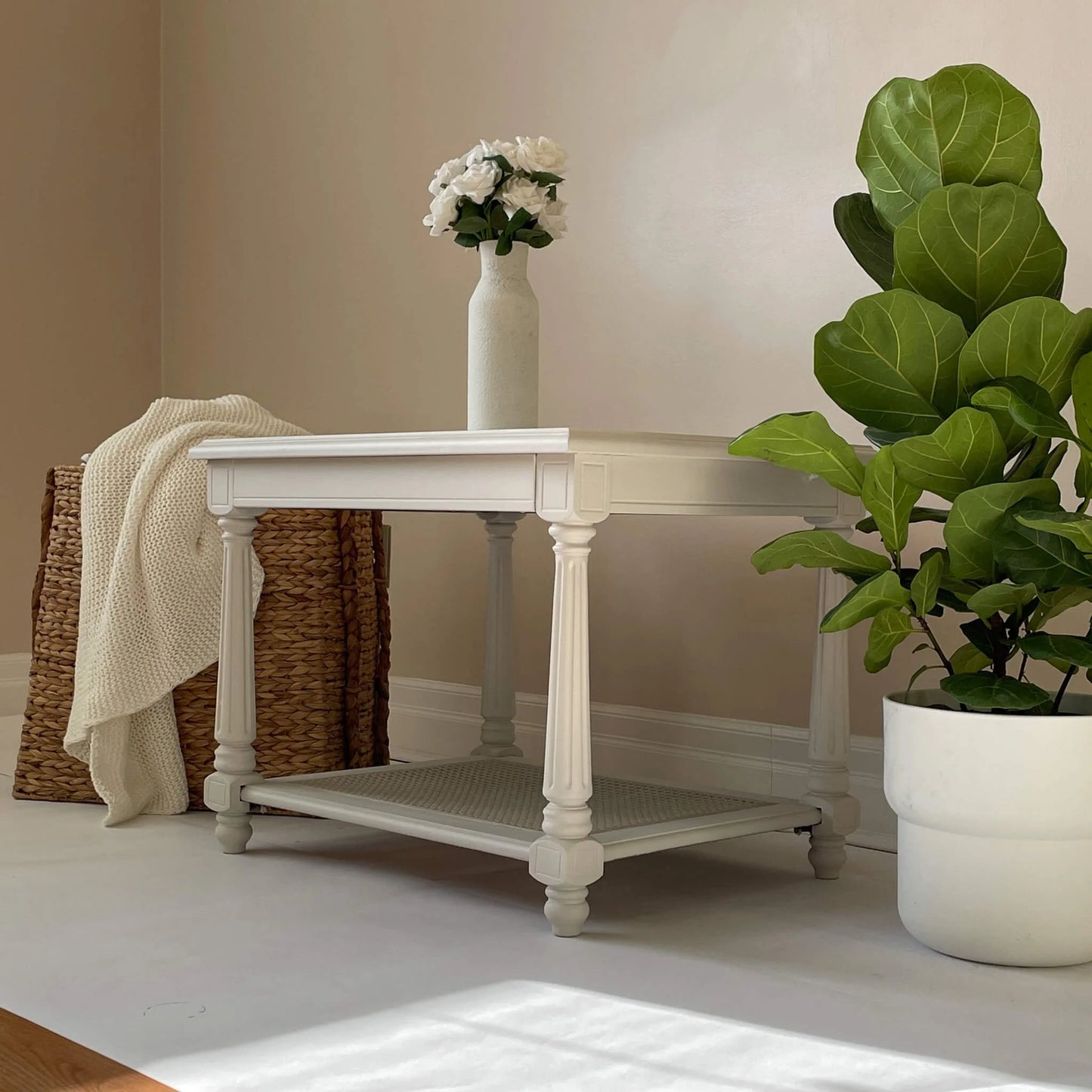 Small Coffee Table with Storage