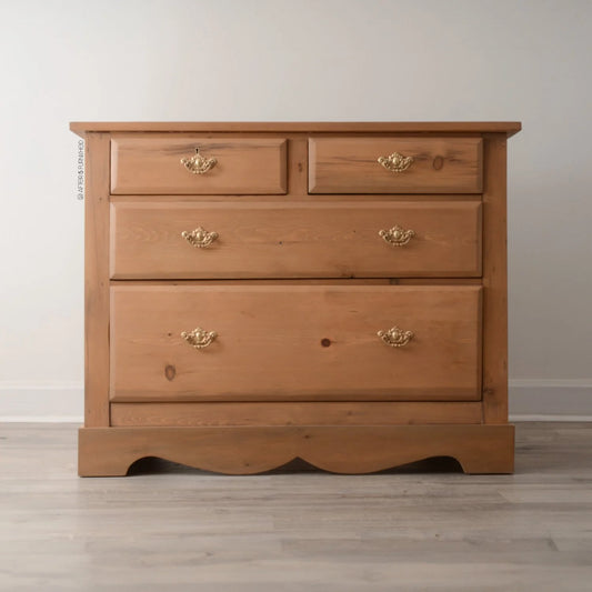 Antique Pine Nursery Dresser